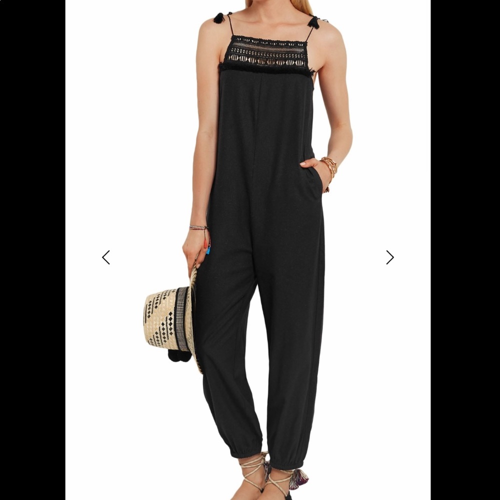 Madewell crochet lace jumpsuit